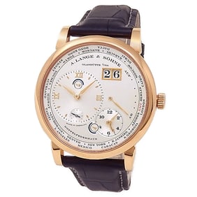 A. Lange & Söhne 18k Rose Gold Lange 1 Time Zone