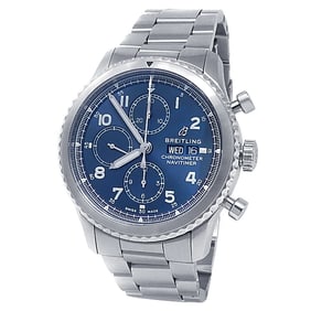Breitling Steel Navitimer 8 Chronograph Watch