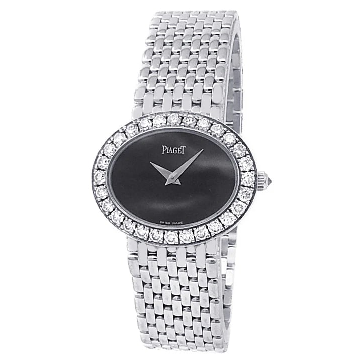 Piaget 18k WG Diamond Vintage Watch (1 of 4)