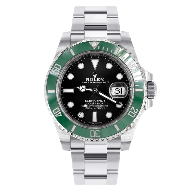 2025 Rolex Submariner 41mm Starbucks Watch: 2025 Rolex Submariner 'Starbucks' 41mm men's watch in stainless steel with black dial and green bezel, model 126610LV, complete with full set. - Model: 126610LV, automatic movement - Case: Stainless s