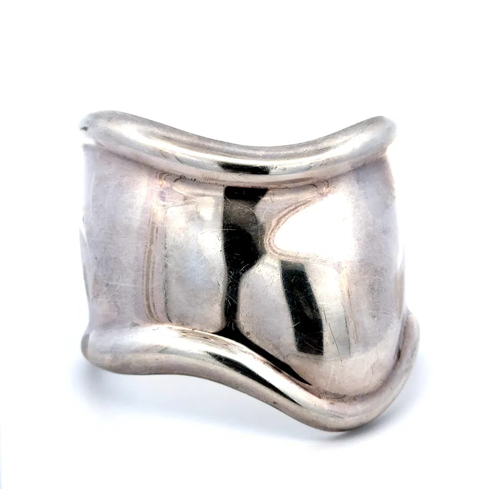 Tiffany Peretti Sterling Bone Cuff 1978 (1 of 4)