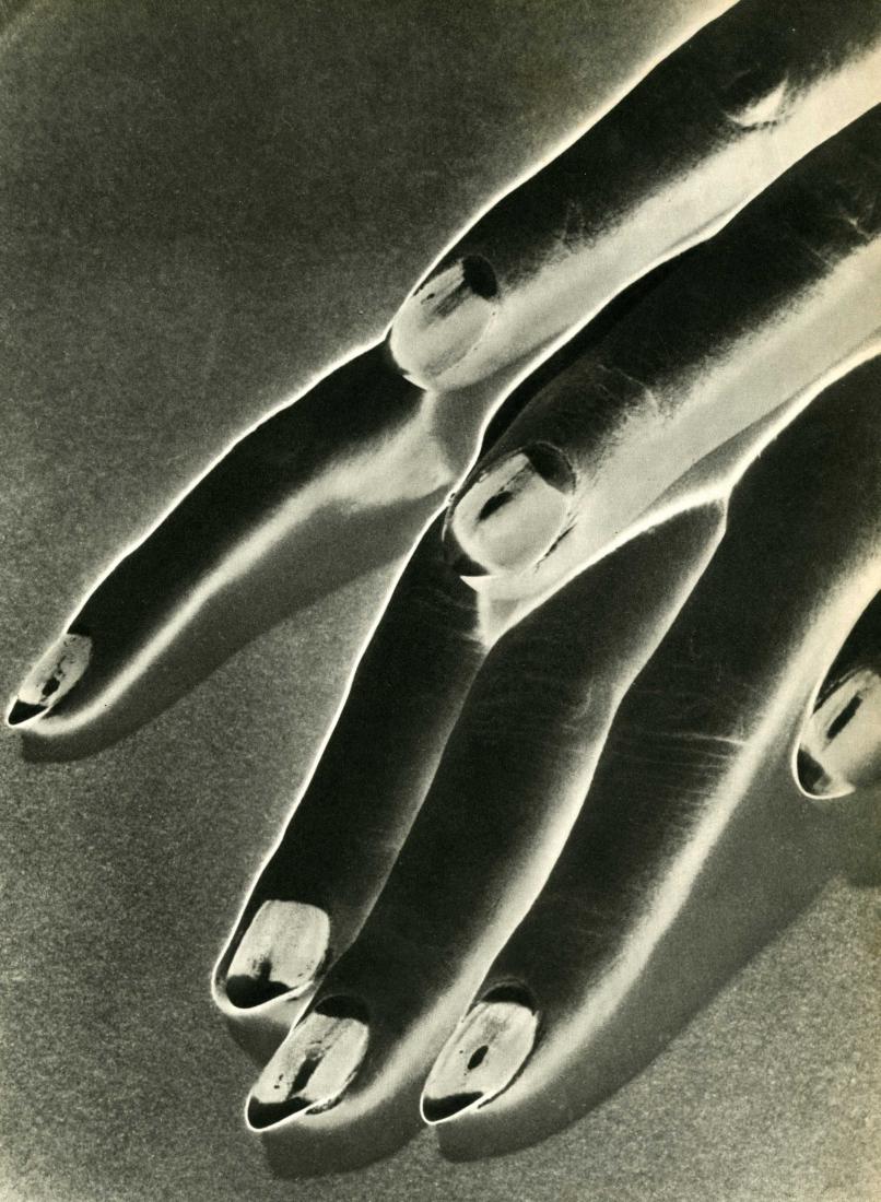 MAN RAY - Study of Hands [negative solarization] (1 of 1)