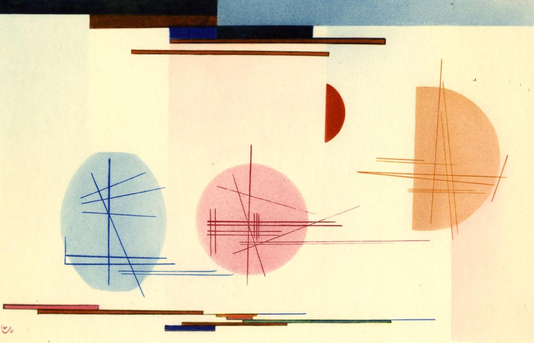 WASSILY KANDINSKY - Reihen (Layers) (1 of 4)