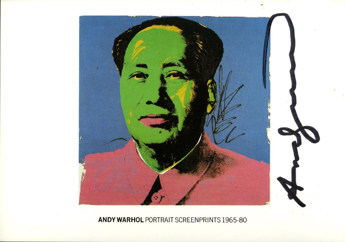 ANDY WARHOL - Mao (1 of 2)