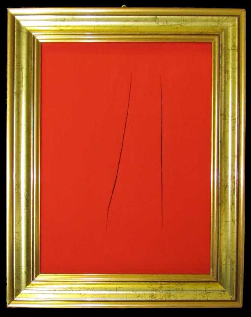 LUCIO FONTANA [par/imputee] - Concetto Spaziale, (1 of 10)