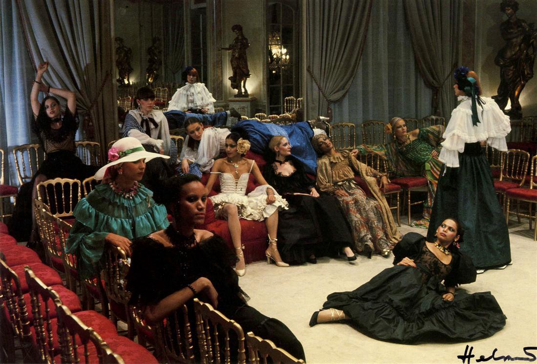 HELMUT NEWTON - Chez Yves Saint Laurent, French (1 of 1)