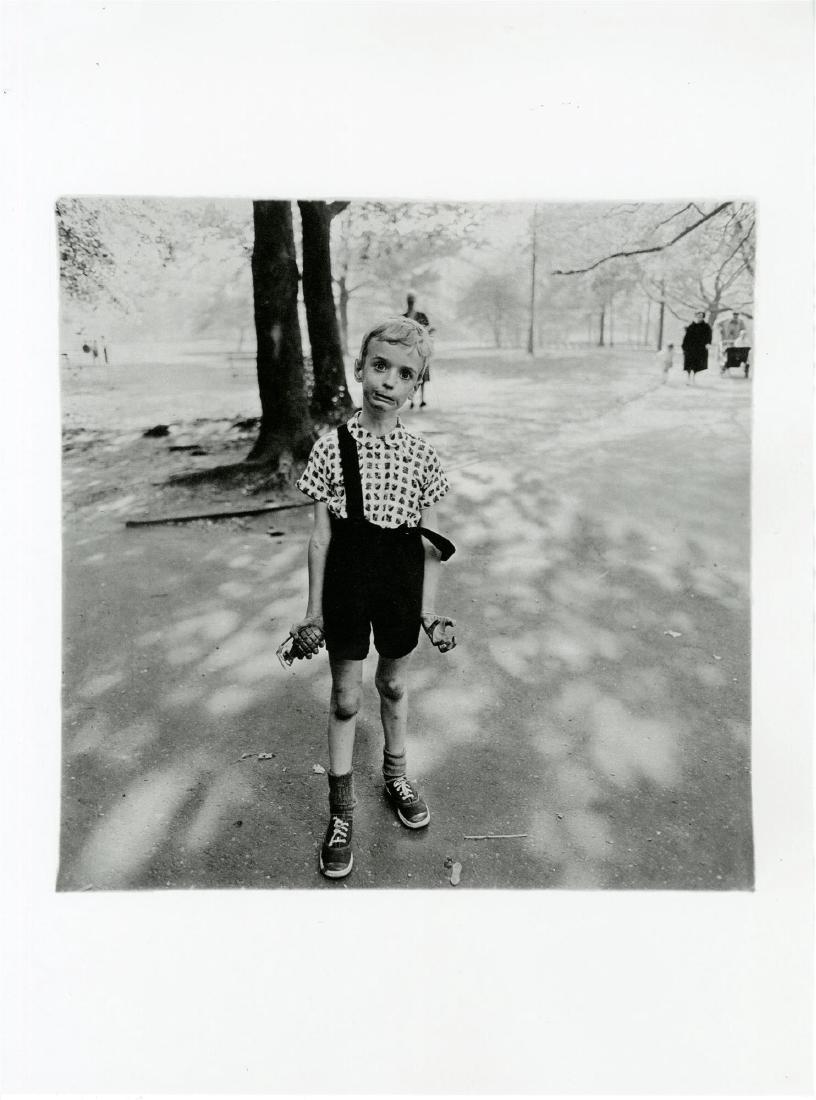 DIANE ARBUS - Child with a Toy Hand Grenade in (1 of 1)