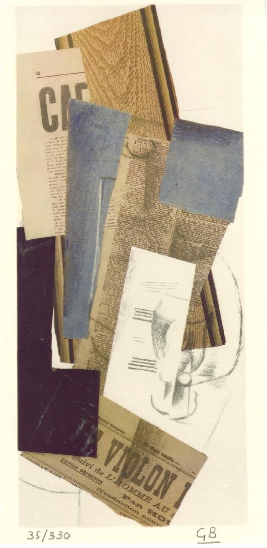 GEORGES BRAQUE - Composition (Violon) (1 of 1)