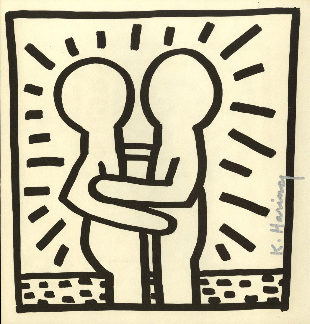 KEITH HARING - Embrace (1 of 1)