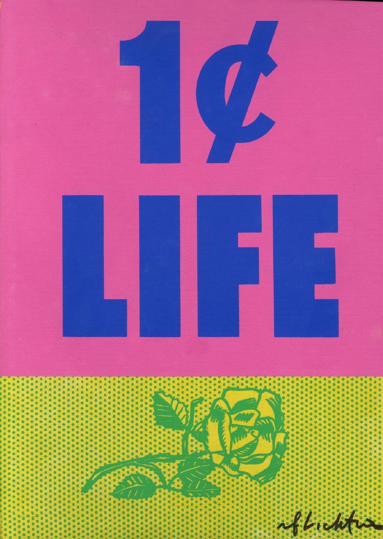 ROY LICHTENSTEIN - Rose (1 of 1)