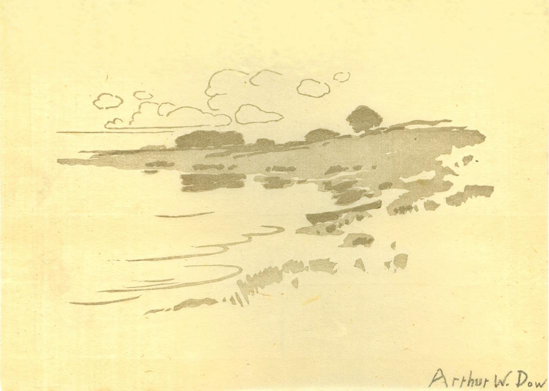 ARTHUR WESLEY DOW - Shore of the Creek (1 of 1)