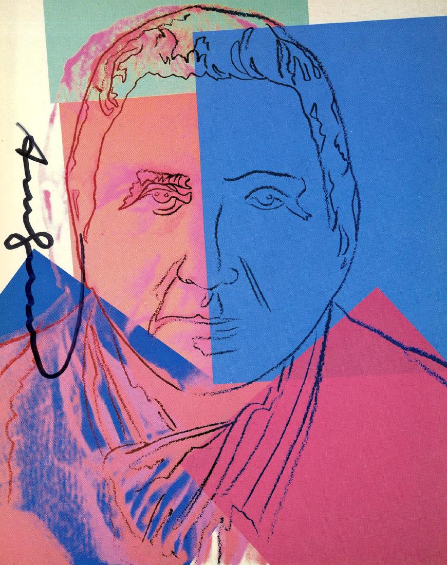 ANDY WARHOL - Gertrude Stein (1 of 2)