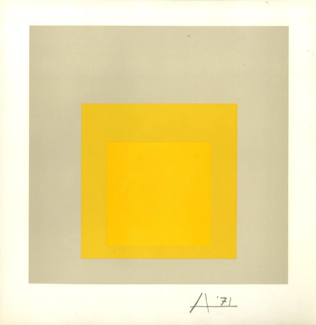 JOSEF ALBERS - Homage to the Square: Dense Soft (1 of 1)