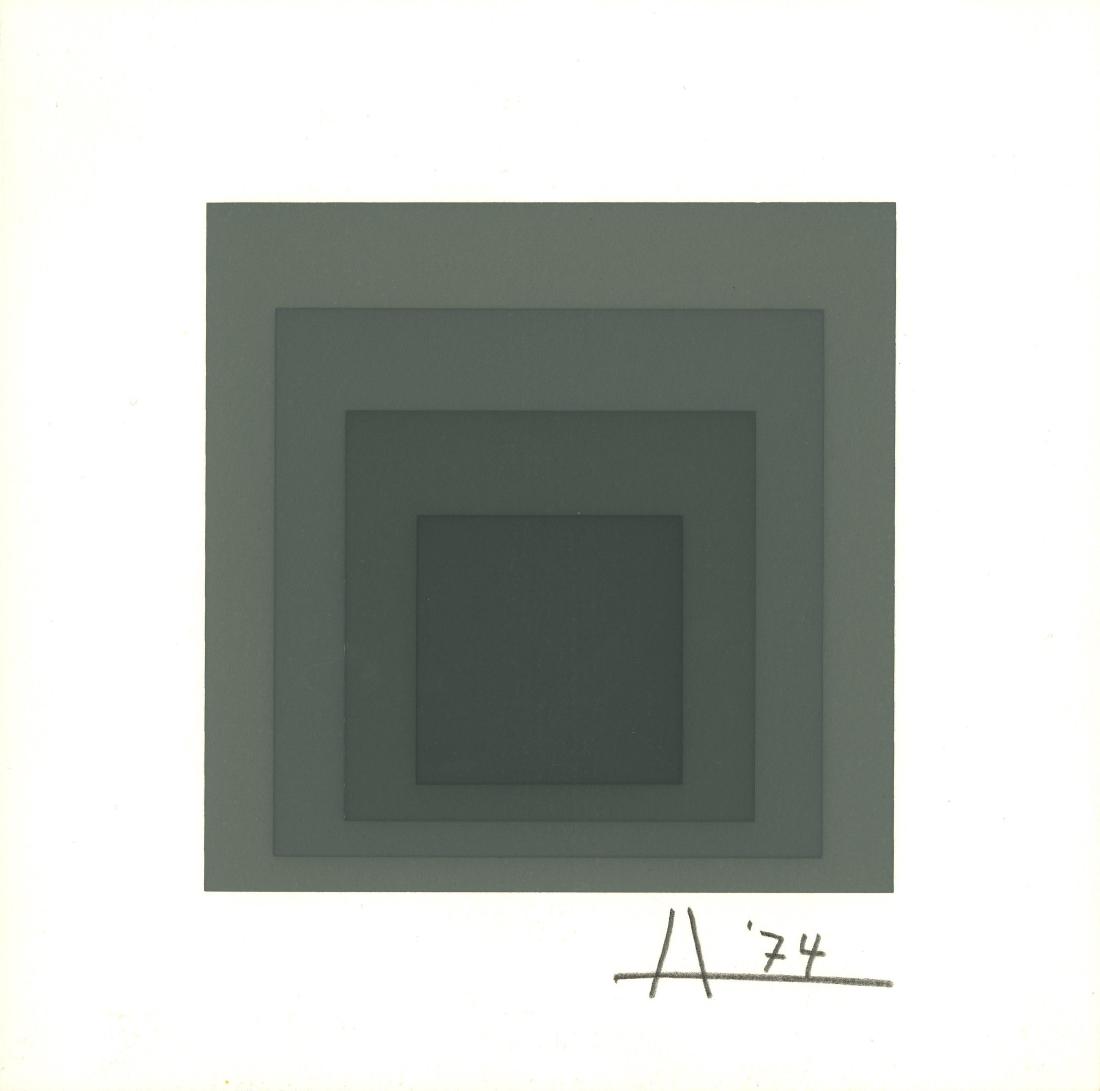 JOSEF ALBERS - Homage to the Square: Gray (1 of 4)