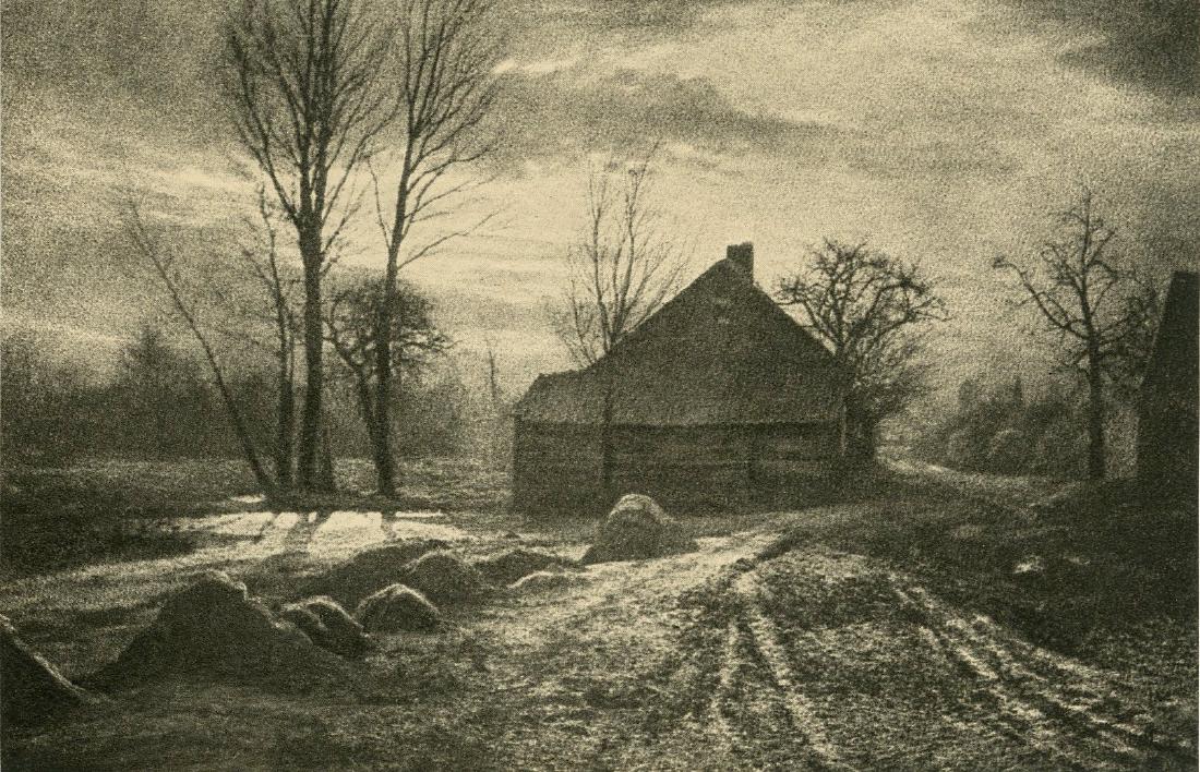 LEONARD MISONNE - Au coucher du soleil, Belgique (1 of 1)