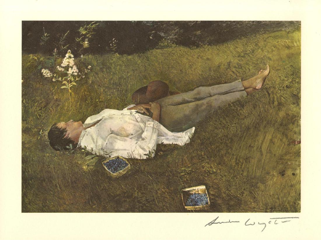 ANDREW WYETH - The Berry Picker (1 of 1)