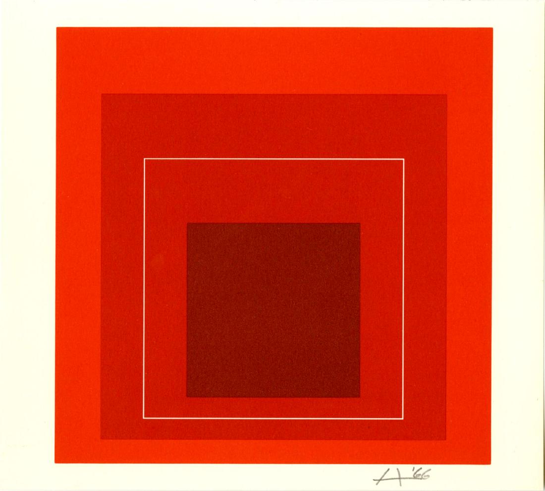 JOSEF ALBERS - Homage to the Square: White Line (1 of 1)
