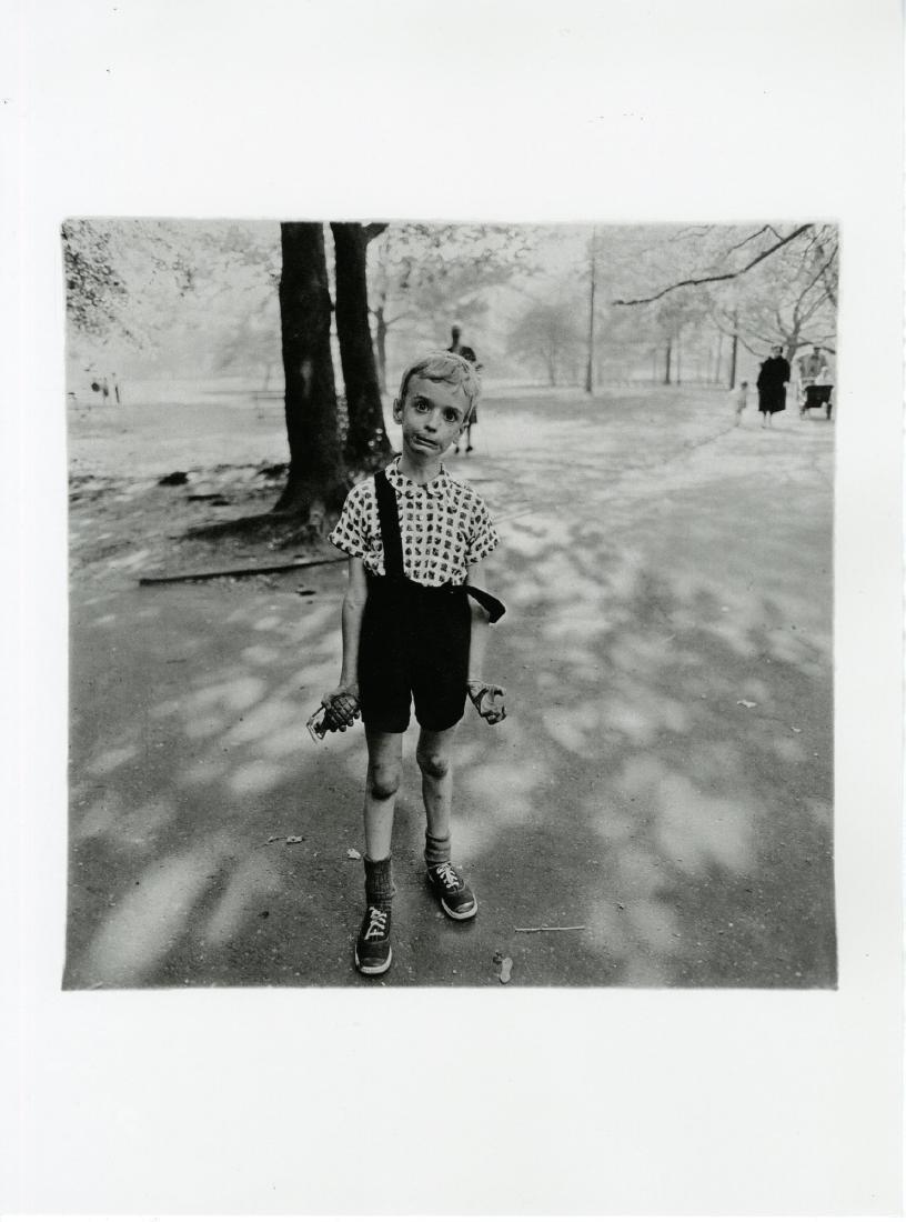 DIANE ARBUS - Child with a Toy Hand Grenade in (1 of 1)