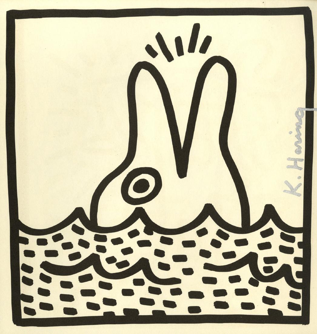 KEITH HARING - Dolphin (1 of 1)