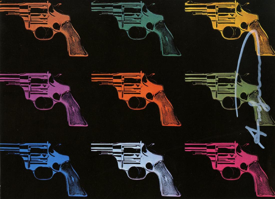 ANDY WARHOL - Guns #01 (1 of 1)