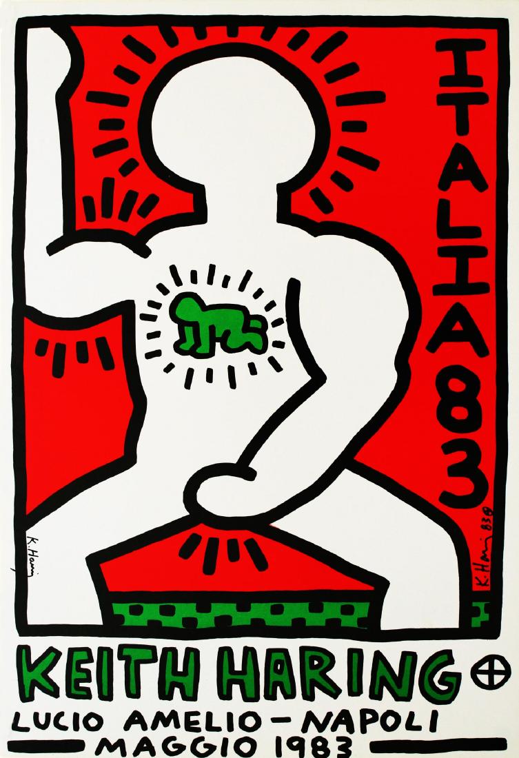 KEITH HARING - Italia 83 (1 of 1)
