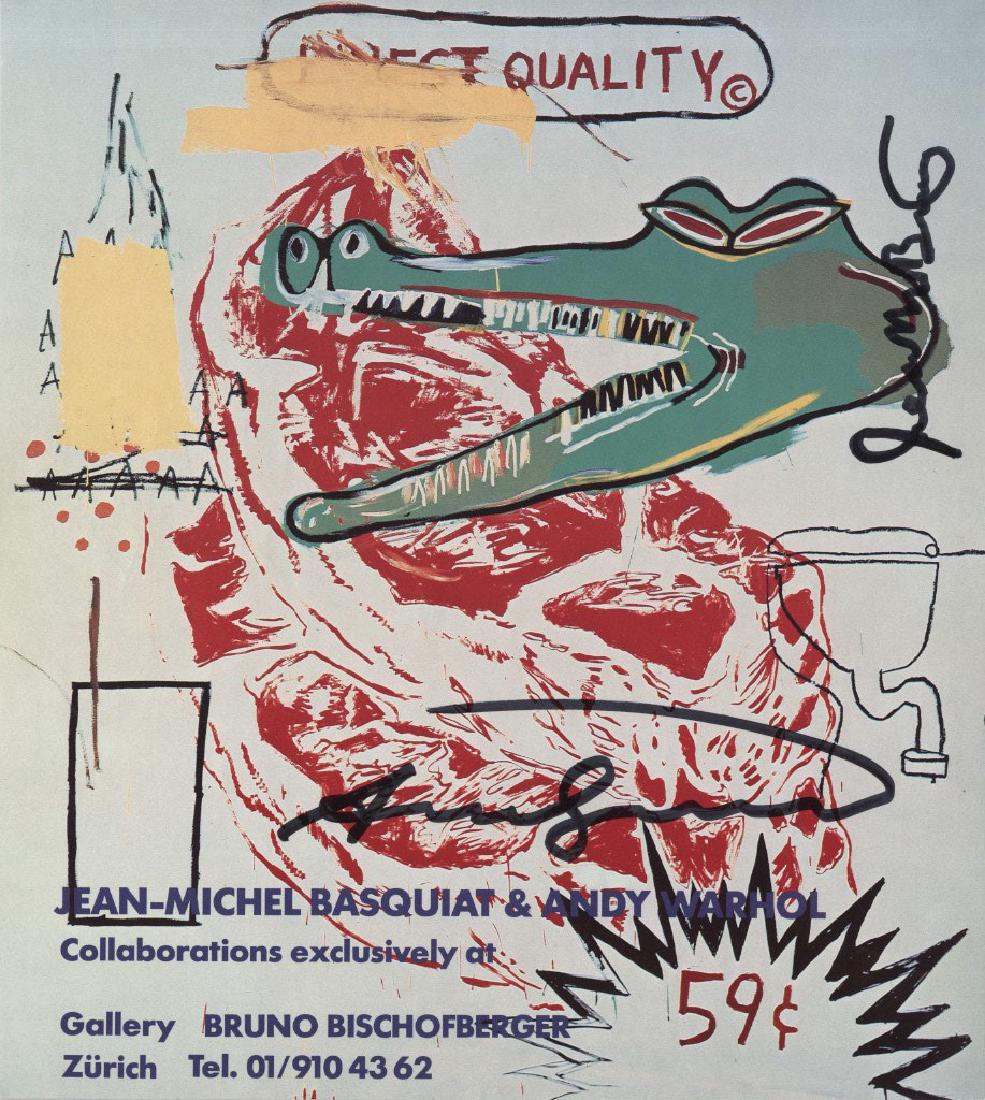 JEAN-MICHEL BASQUIAT & ANDY WARHOL - Painting No. (1 of 1)