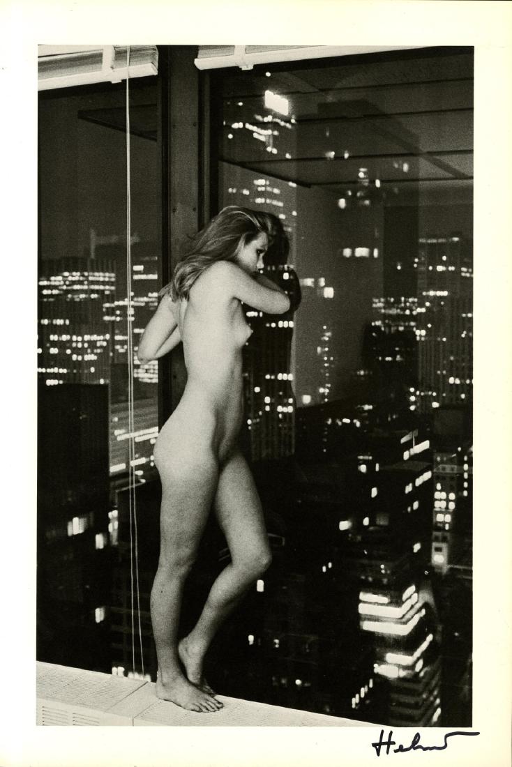 HELMUT NEWTON - Patti Hansen over Manhattan (1 of 1)