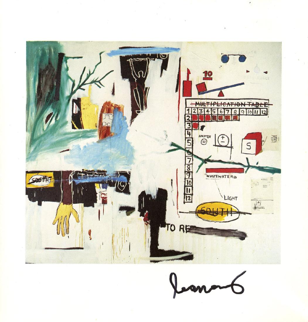 JEAN-MICHEL BASQUIAT - Bayou (1 of 1)