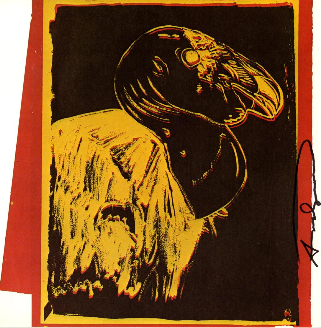 ANDY WARHOL - California Condor (1 of 1)