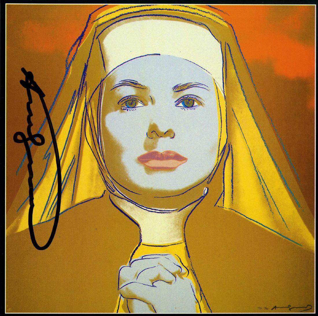ANDY WARHOL - Ingrid Bergman: The Nun (04) (1 of 1)