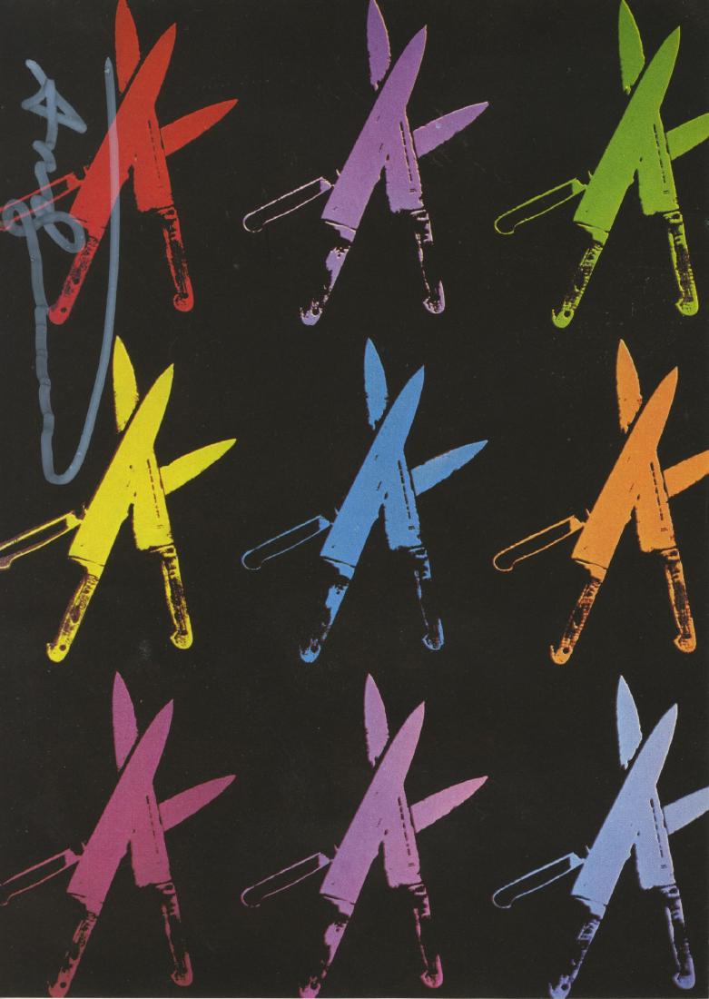 ANDY WARHOL - Knives #06 (1 of 1)