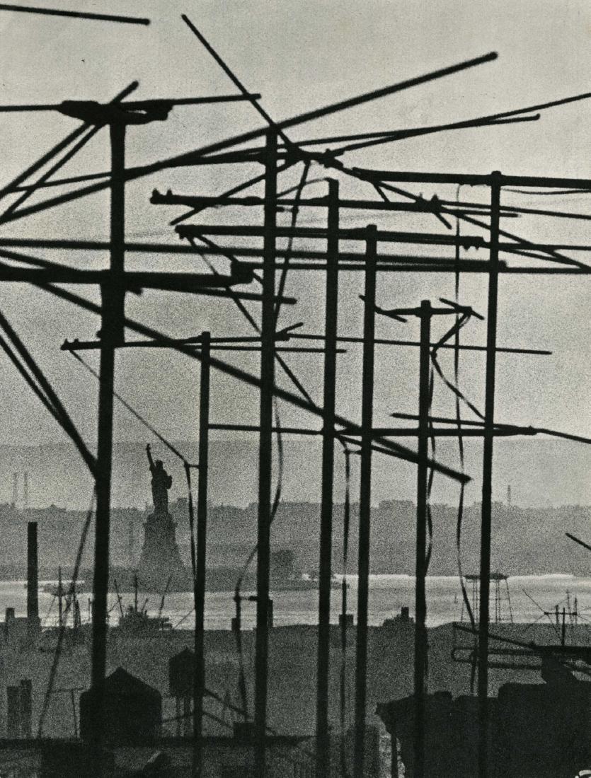 BRUCE DAVIDSON - Liberty Entwined: Bruce Davidson (American, b.1933). "Liberty Entwined". Original vintage photogravure. c1967. Printed 1969. Stamped with the photographer's name, verso. Edition unknown, presumed small. High-grade arch