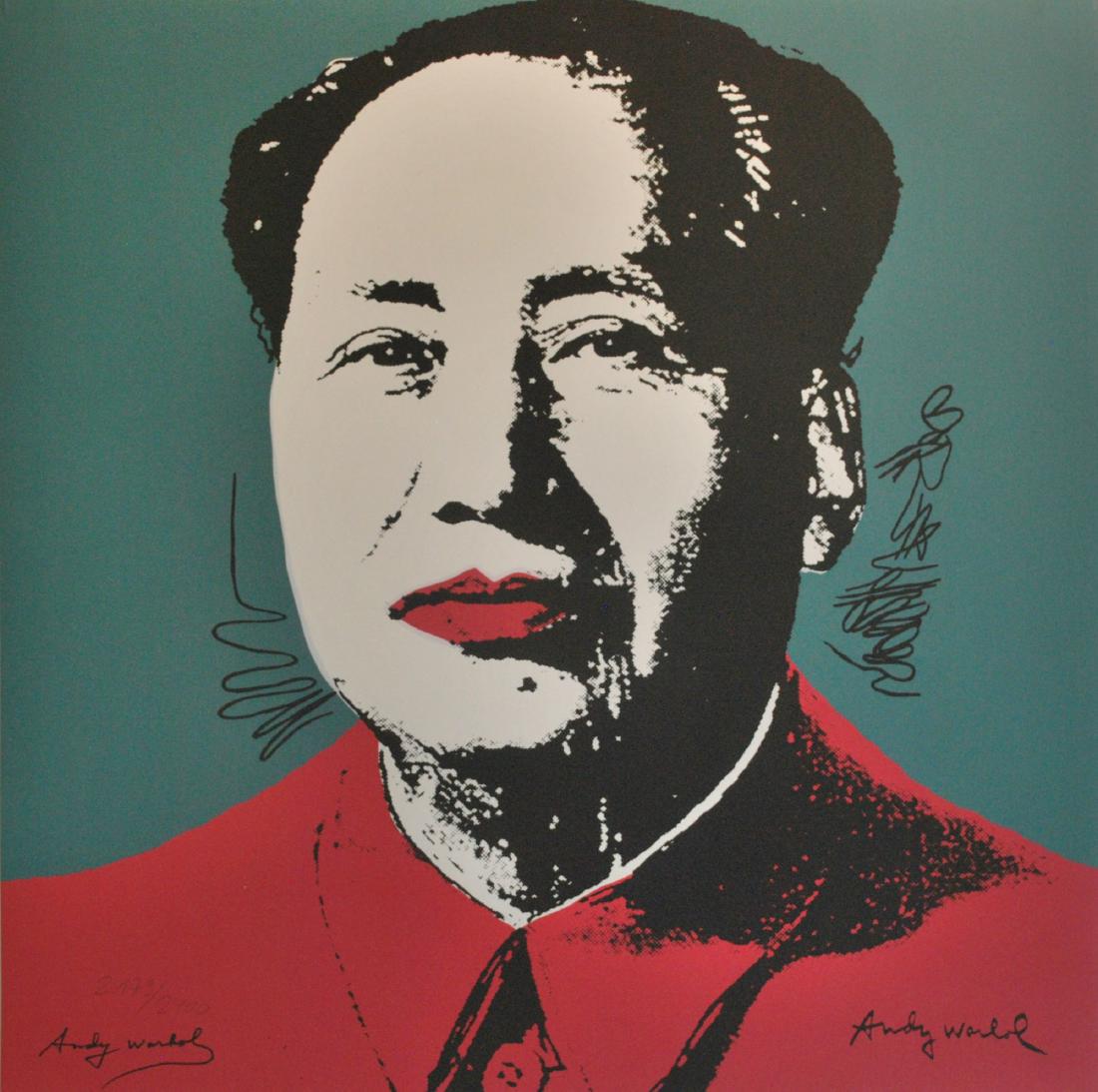 ANDY WARHOL [d'apres] - Mao #06 (1 of 1)