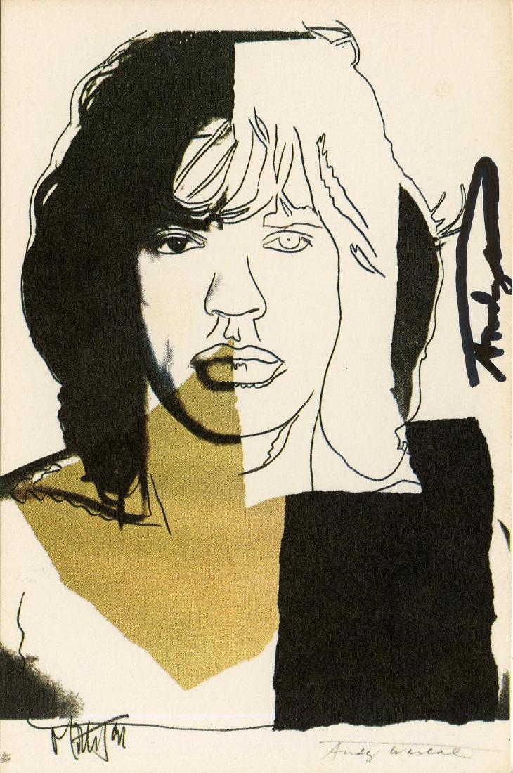 ANDY WARHOL - Mick Jagger #02 [second edition] (1 of 1)