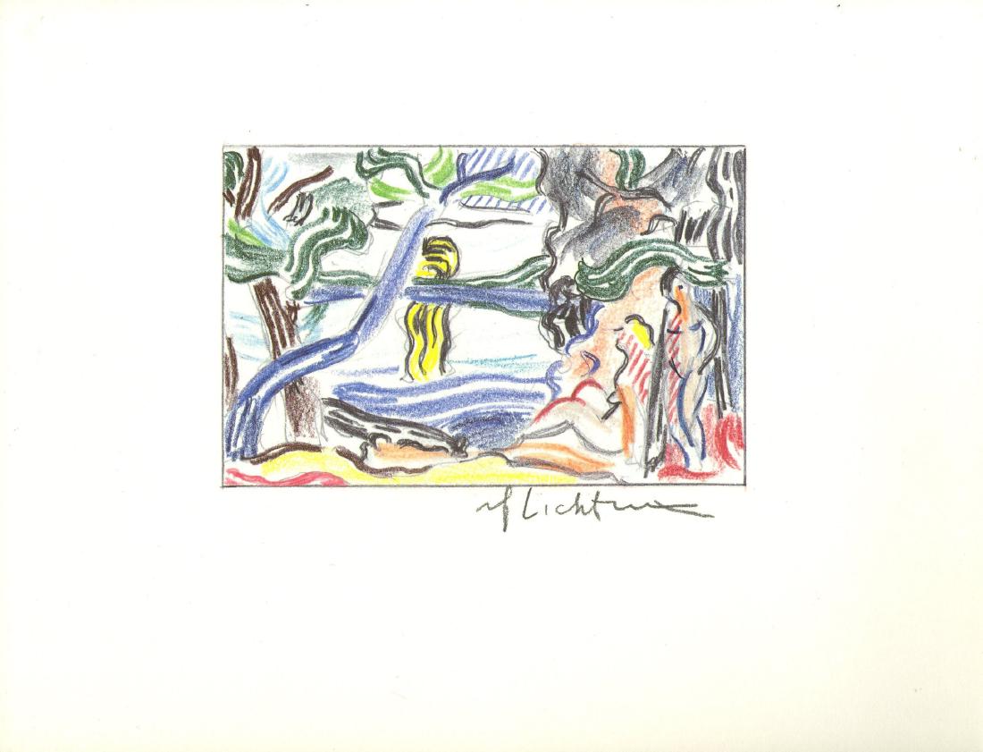 ROY LICHTENSTEIN - Moonscape (1 of 1)