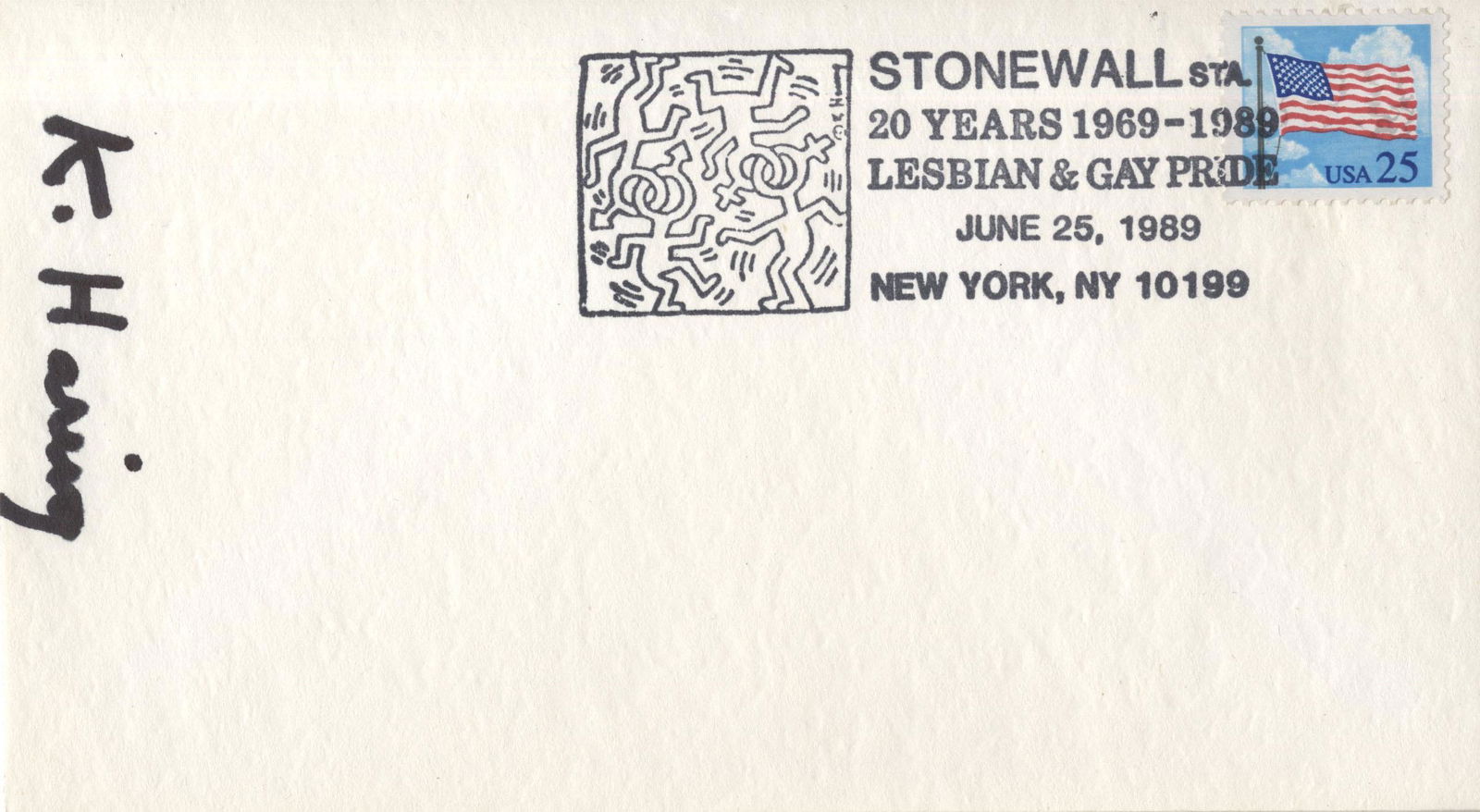 KEITH HARING - Stonewall Station - Offset lithograph (1 of 2)