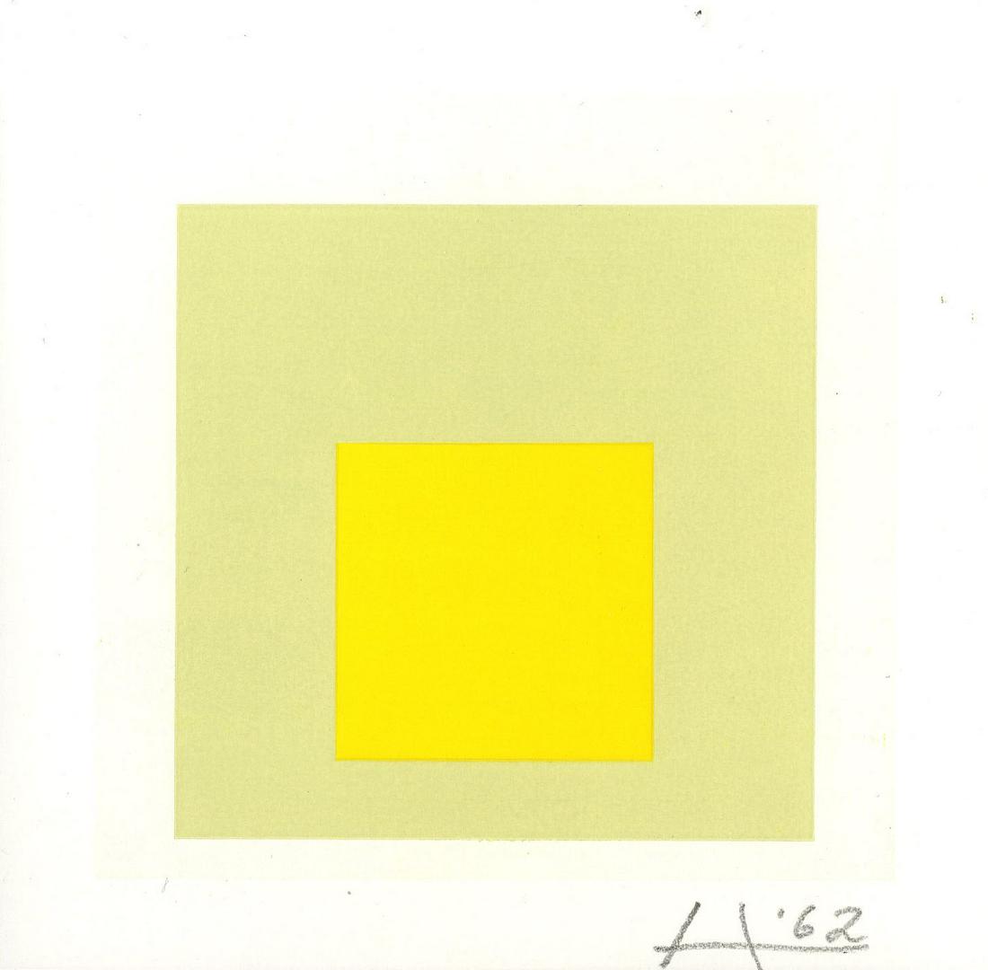 JOSEF ALBERS - Soft Resonance: Homage to the Square - (1 of 1)