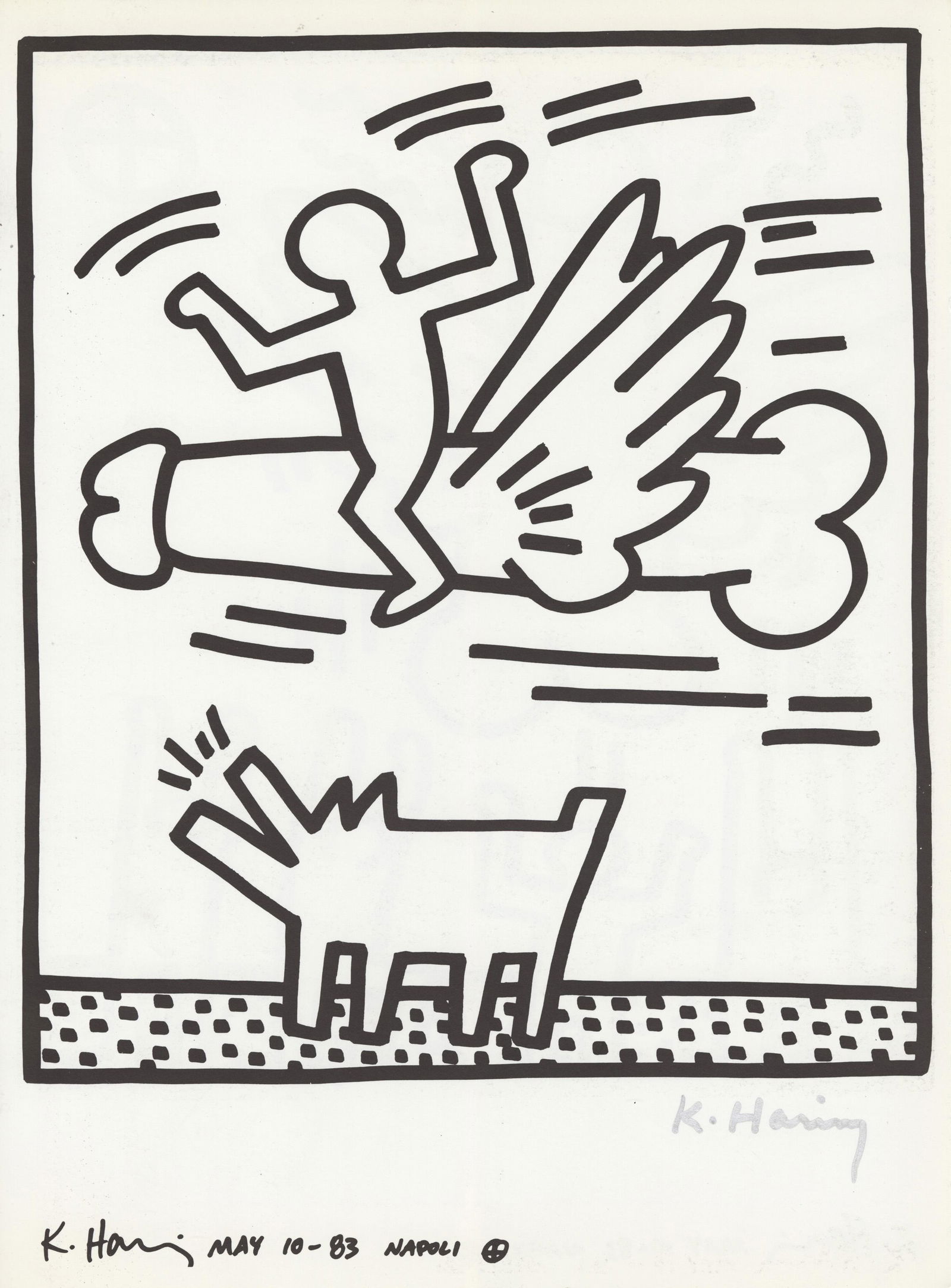 KEITH HARING - Naples Suite #29 - Lithograph (1 of 1)