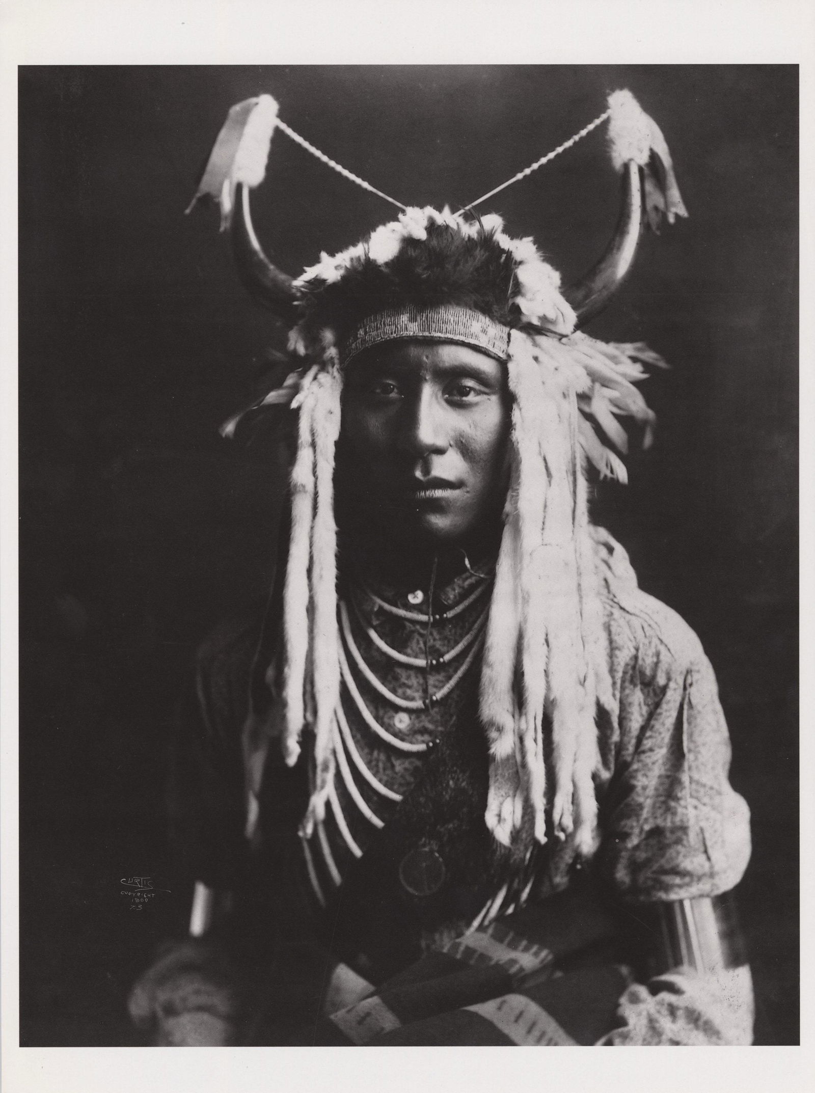 EDWARD S. CURTIS - Head Carry, Blackfoot - Original (1 of 1)