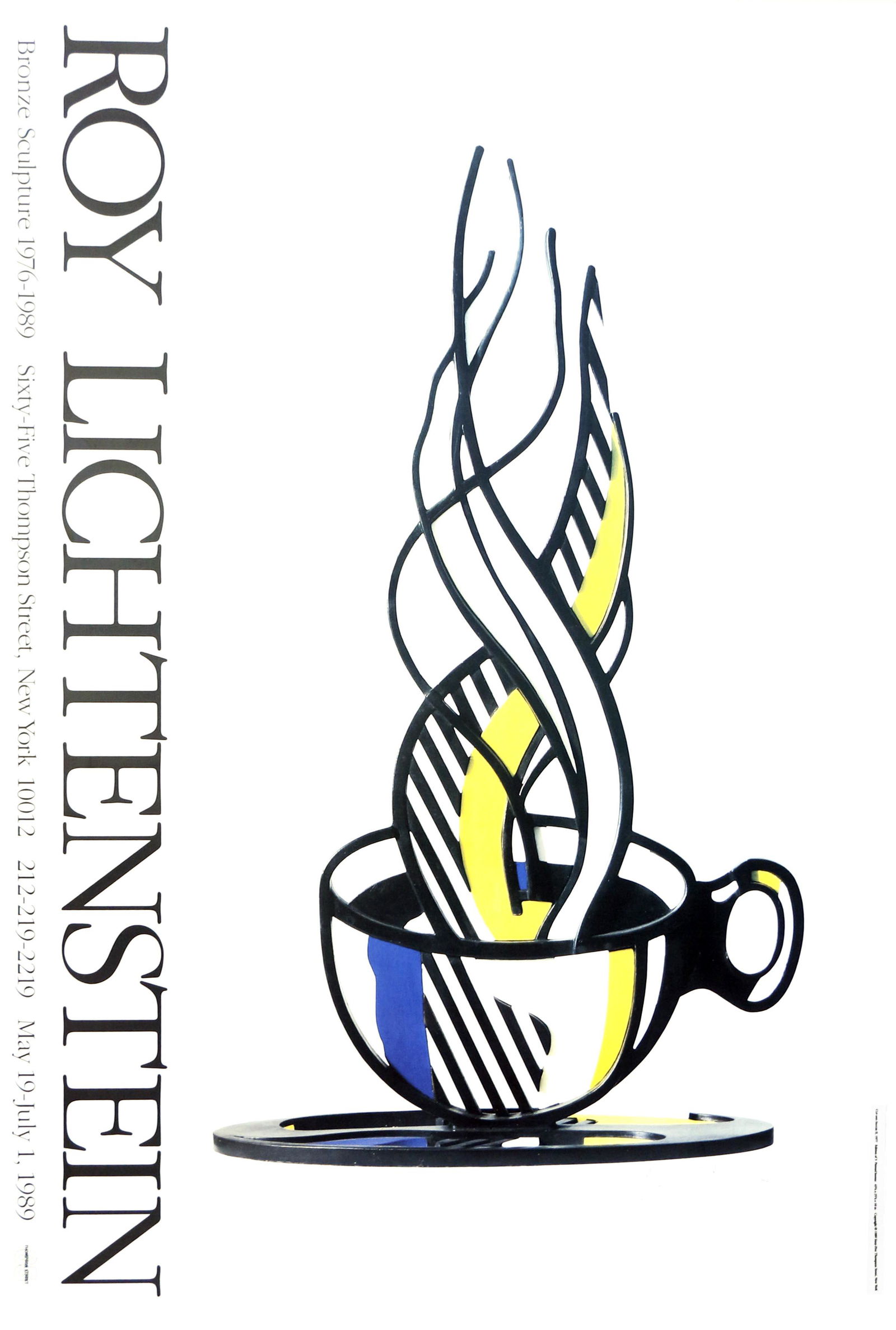 ROY LICHTENSTEIN - Cup and Saucer II - Color offset (1 of 2)