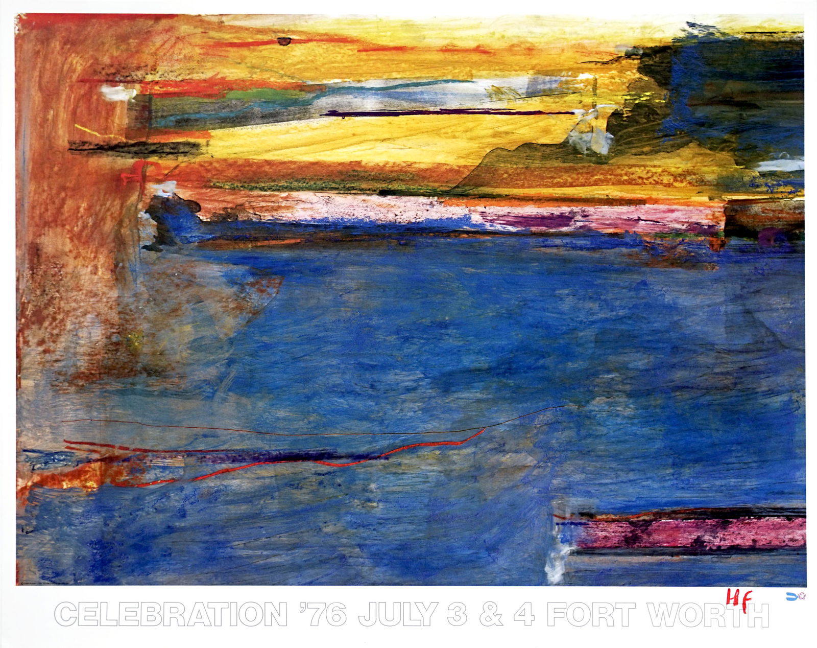 HELEN FRANKENTHALER [d'apres] - Celebration - Color (1 of 1)