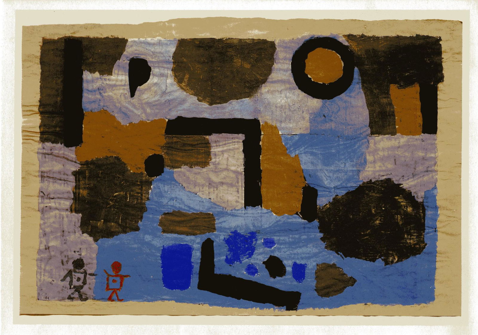 PAUL KLEE - With the Two Strays ["Avec les deux (1 of 2)
