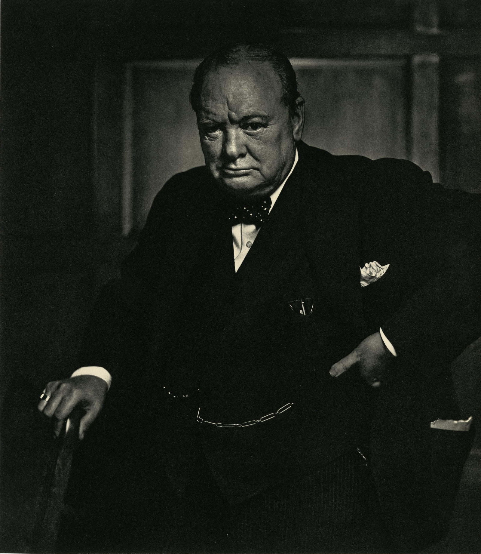 YOUSUF KARSH - Winston Churchill - Original vintage (1 of 1)