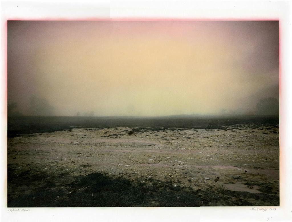 GAIL SKOFF - Fogbank, Mexico - Vintage handcolored: Artist: Gail Skoff (American, b.1949). Title: "Fogbank, Mexico". Medium: Vintage handcolored silver gelatin print. Date: 1979. Printed 1979. Lot Note(s): Signed, dated, and titled in pencil,