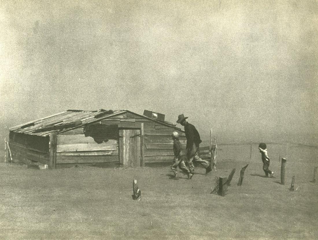 ARTHUR ROTHSTEIN - Dust Storm, Cimarron County, (1 of 1)