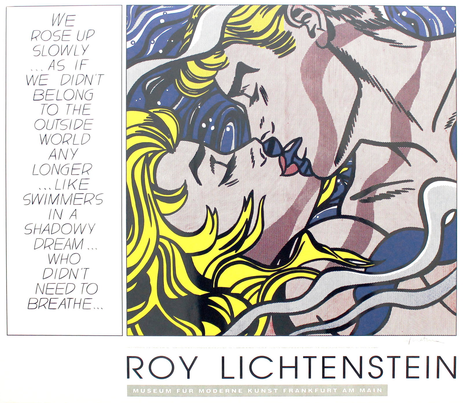 ROY LICHTENSTEIN - We Rose Up Slowly… - Original color (1 of 1)