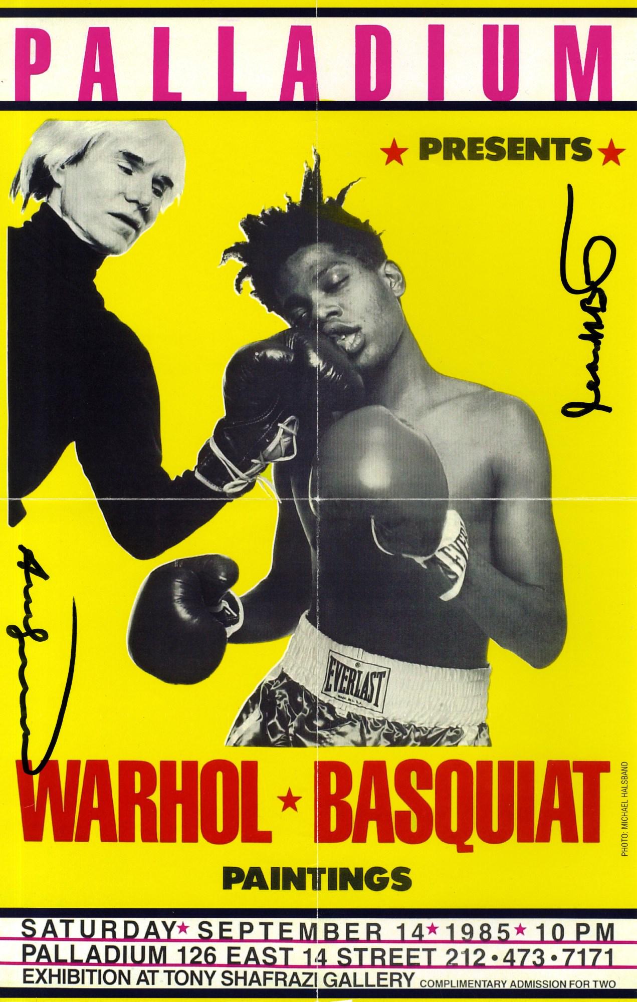 JEAN-MICHEL BASQUIAT & ANDY WARHOL - Palladium (1 of 1)