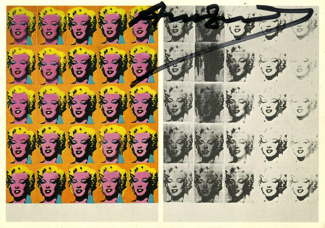 ANDY WARHOL - Marilyn Diptych - Original color offset (1 of 2)