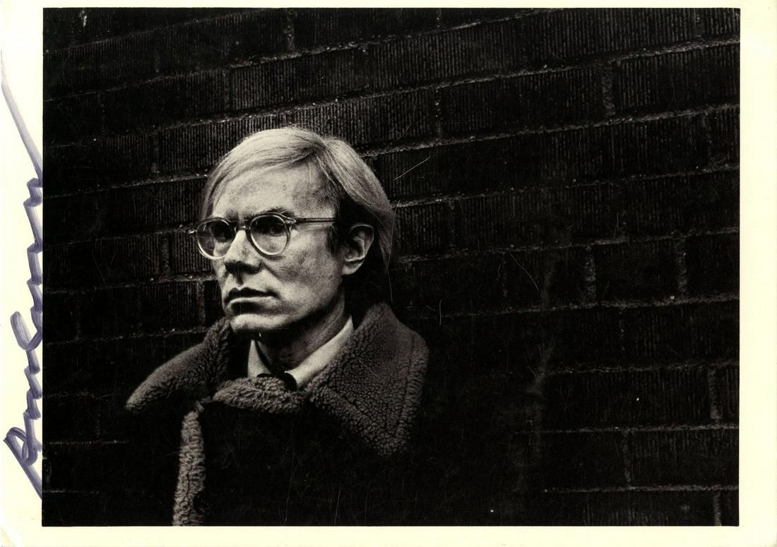 ANDY WARHOL - Portrait of Andy Warhol - Offset (1 of 2)