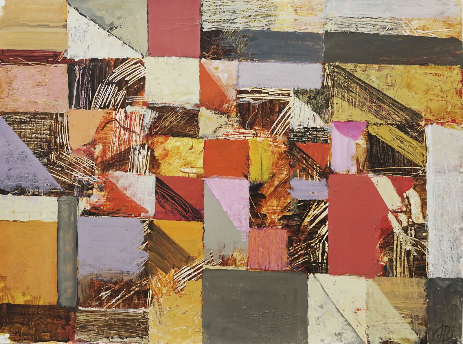 IRVING B. HAYNES - Untitled - Acrylic on paper (1 of 1)